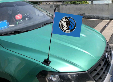 Dallas Mavericks NBA Car Hood Flag