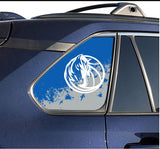 Dallas Mavericks NBA Rear Side Quarter Window Vinyl Decal Stickers Fits Toyota Rav4