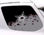 Dallas Stars NHL Rear Side Quarter Window Vinyl Decal Stickers Fits Toyota 4Runner