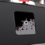 Dallas Stars NHL Rear Back Middle Window Vinyl Decal Stickers Fits Dodge Ram GMC Chevy Tacoma Ford