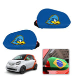 Delaware Fightin' Blue Hens NCAAB Car rear view mirror cover-View Elastic