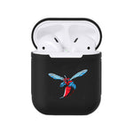 Delaware State Hornets NCAA Airpods Case Cover 2pcs