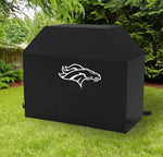 Denver Broncos NFL BBQ Barbeque Outdoor Black Waterproof Cover