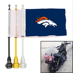 Denver Broncos NFL Motocycle Rack Pole Flag