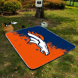 Denver Broncos NFL Picnic Blanket Mat Beach Outdoor Waterproof