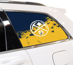 Denver Nuggets NBA Rear Side Quarter Window Vinyl Decal Stickers Fits Jeep Grand