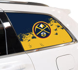 Denver Nuggets NBA Rear Side Quarter Window Vinyl Decal Stickers Fits Jeep Grand