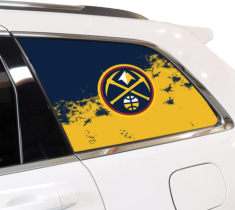 Denver Nuggets NBA Rear Side Quarter Window Vinyl Decal Stickers Fits Jeep Grand