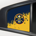 Denver Nuggets NBA Rear Side Quarter Window Vinyl Decal Stickers Fits Dodge Charger