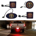 Denver Nuggets NBA Hitch Cover LED Brake Light for Trailer