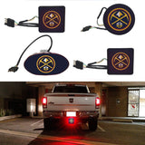 Denver Nuggets NBA Hitch Cover LED Brake Light for Trailer