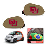 Denver Pioneers NCAAB Car rear view mirror cover-View Elastic