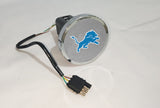 Detroit Lions NFL Hitch Cover LED Brake Light for Trailer