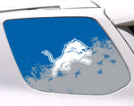 Detroit Lions NFL Rear Side Quarter Window Vinyl Decal Stickers Fits Toyota 4Runner