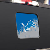 Detroit Lions NFL Rear Back Middle Window Vinyl Decal Stickers Fits Dodge Ram GMC Chevy Tacoma Ford