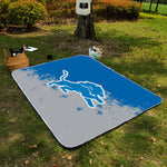 Detroit Lions NFL Picnic Blanket Mat Beach Outdoor Waterproof