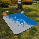 Detroit Lions NFL Picnic Blanket Mat Beach Outdoor Waterproof