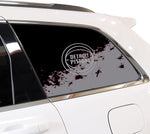 Detroit Pistons NBA Rear Side Quarter Window Vinyl Decal Stickers Fits Jeep Grand