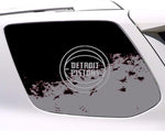 Detroit Pistons NBA Rear Side Quarter Window Vinyl Decal Stickers Fits Toyota 4Runner