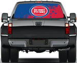 Detroit Pistons NBA Truck SUV Decals Paste Film Stickers Rear Window