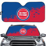 Detroit Pistons NBA Car Windshield Sun Shade Universal Fit Sunshade