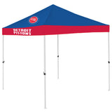 Detroit Pistons NBA Popup Tent Top Canopy Cover