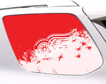 Detroit Red Wings NHL Rear Side Quarter Window Vinyl Decal Stickers Fits Toyota 4Runner