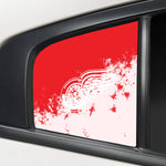 Detroit Red Wings NHL Rear Side Quarter Window Vinyl Decal Stickers Fits Dodge Charger