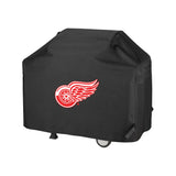 Detroit Red Wings NHL BBQ Barbeque Outdoor Black Waterproof Cover