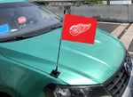 Detroit Red Wings NHL Car Hood Flag