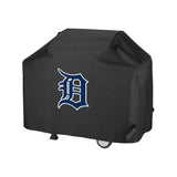 Detroit Tigers MLB BBQ Barbeque Outdoor Black Waterproof Cover