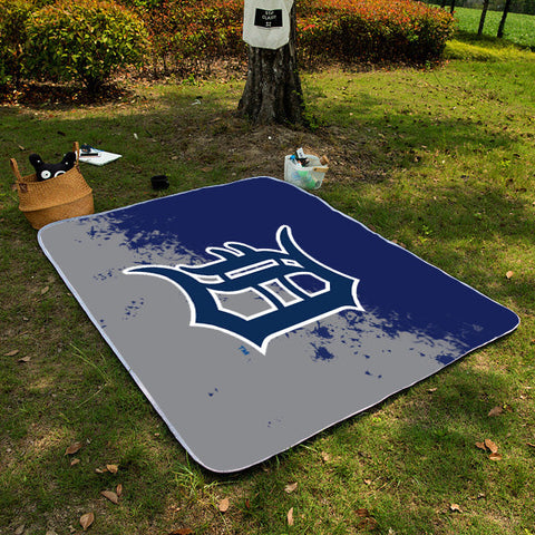 Detroit Tigers MLB Picnic Blanket Mat Beach Outdoor Waterproof