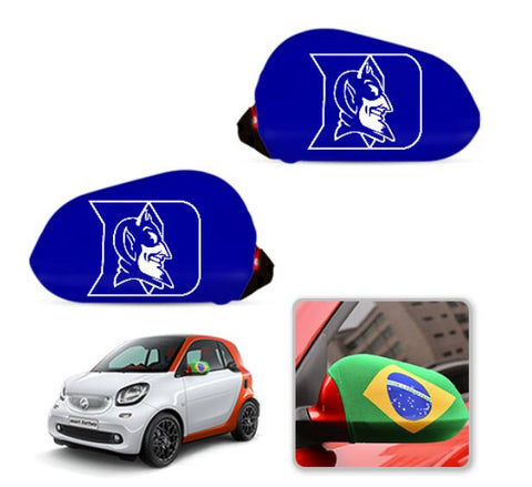 Duke Blue Devils NCAAB Car rear view mirror cover-View Elastic