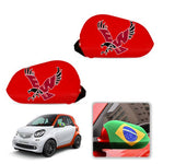 Eastern Washington Eagles NCAAB Car rear view mirror cover-View Elastic