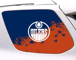 Edmonton Oilers NHL Rear Side Quarter Window Vinyl Decal Stickers Fits Toyota 4Runner