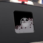 Edmonton Oilers NHL Rear Back Middle Window Vinyl Decal Stickers Fits Dodge Ram GMC Chevy Tacoma Ford