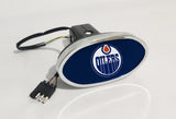 Edmonton Oilers NHL Hitch Cover LED Brake Light for Trailer