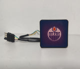 Edmonton Oilers NHL Hitch Cover LED Brake Light for Trailer