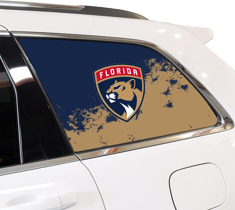 Florida Panthers NHL Rear Side Quarter Window Vinyl Decal Stickers Fits Jeep Grand