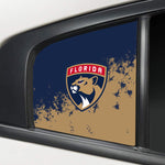 Florida Panthers NHL Rear Side Quarter Window Vinyl Decal Stickers Fits Dodge Charger