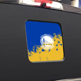 Golden State Warriors NBA Rear Back Middle Window Vinyl Decal Stickers Fits Dodge Ram GMC Chevy Tacoma Ford