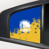 Golden State Warriors NBA Rear Side Quarter Window Vinyl Decal Stickers Fits Dodge Charger