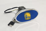 Golden State Warriors NBA Hitch Cover LED Brake Light for Trailer