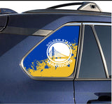 Golden State Warriors NBA Rear Side Quarter Window Vinyl Decal Stickers Fits Toyota Rav4