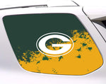 Green Bay Packers NFL Rear Side Quarter Window Vinyl Decal Stickers Fits Toyota 4Runner