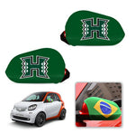 Hawaii Rainbow Warriors NCAAB Car rear view mirror cover-View Elastic