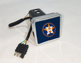 Houston Astros MLB Hitch Cover LED Brake Light for Trailer