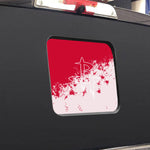 Houston Rockets NBA Rear Back Middle Window Vinyl Decal Stickers Fits Dodge Ram GMC Chevy Tacoma Ford