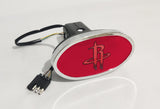 Houston Rockets NBA Hitch Cover LED Brake Light for Trailer