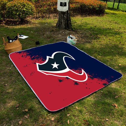 Houston Texans NFL Picnic Blanket Mat Beach Outdoor Waterproof